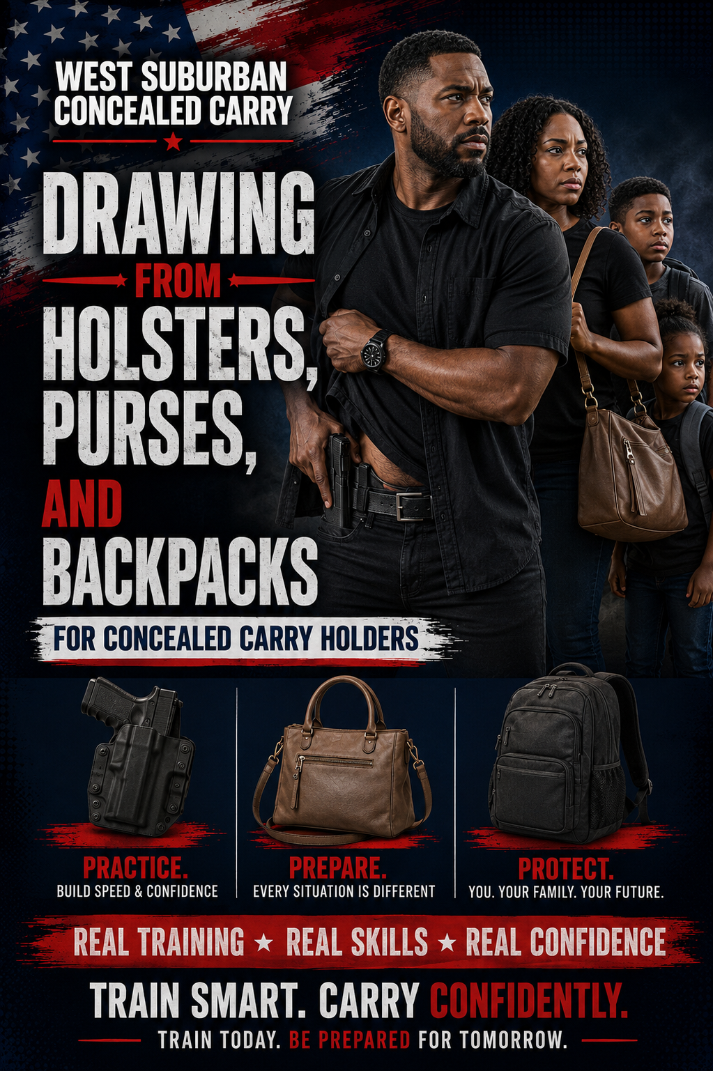 Drawing from your Holster, Purse or Backpack